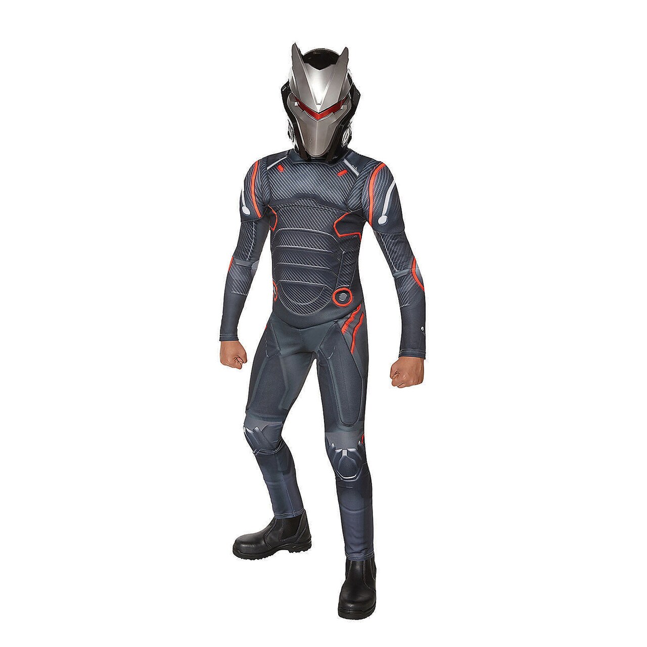 Fn Omega Child Fortnite Jumpsuit Mask Halloween Costume